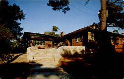 Entrance To Guest Inn Pacific Grove, CA Postcard Postcard