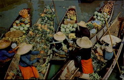 The Floating Market, Mahanak Postcard