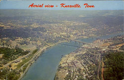 Aerial View Knoxville, TN Postcard Postcard