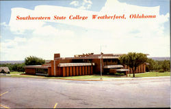 Southwestern State College Weatherford Oklahoma Postcard Postcard