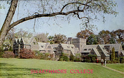 Swarthmore College Pennsylvania Postcard Postcard