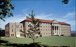 Assumption Hall Greensburg, PA Postcard 