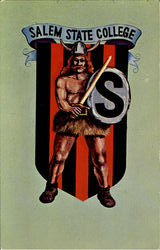 The Viking, Salem State College Postcard