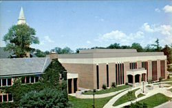 The Library, Wheaton College Postcard