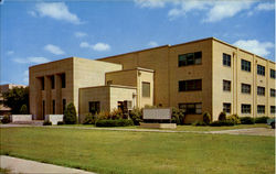 Physical Education Building, West Texas State College Postcard
