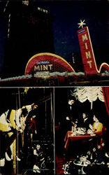 Del Webb's Mint Hotel Casino, Famed Fremont Street Las Vegas, NV Postcard Postcard
