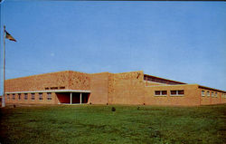 Iowa National Guard Building Fairfield, IA Postcard Postcard