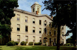 Alexander Hall, Upper Iowa University Fayette, IA Postcard 