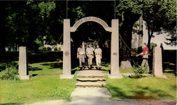 Upper Iowa Arch, Upper Iowa University Fayette, IA Postcard Postcard