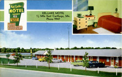 Kel-Lake Motel Postcard
