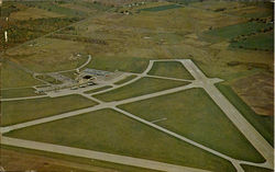 Austin Straubel Airport M, Queen Wilhelmina State Park Postcard