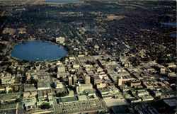 Aerial View Of Beautiful Orlando Postcard