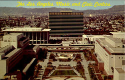 The Los Angeles Music And Civic Centers Postcard