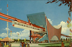 The AMF Monorail Postcard