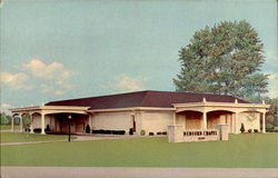 Bedford Funeral Chapel Postcard