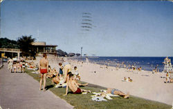 Bradford Beach On Lake Michigan Postcard