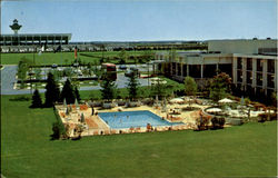 Dulles Morriott Hotel Virginia Postcard Postcard