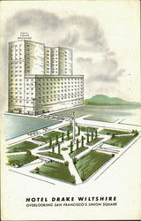 Hotel Drake Wiltshire, 340 Stockton Street Postcard