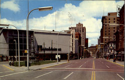 Monroe Avenue Grand Rapids, MI Postcard Postcard
