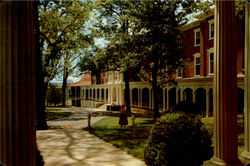 Main Hall, Hollins College Postcard