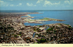 Greetings From St. Petersburg Postcard