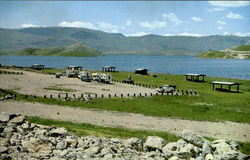 Hap Hawkins Reservoir, Clark Canyon Dam Postcard