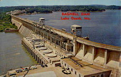 Bagnell Dam Lake Ozark, MO Postcard Postcard