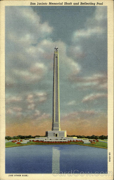 San Jacinto Memorial Shaft And Reflecting Pool Texas