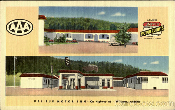 Del Sue Motor Inn, On Highway 66 Williams Arizona