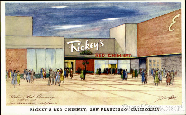 Rickey's Red Chimney San Francisco California