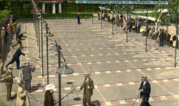 Shuffleborad Courts St. Petersburg Florida