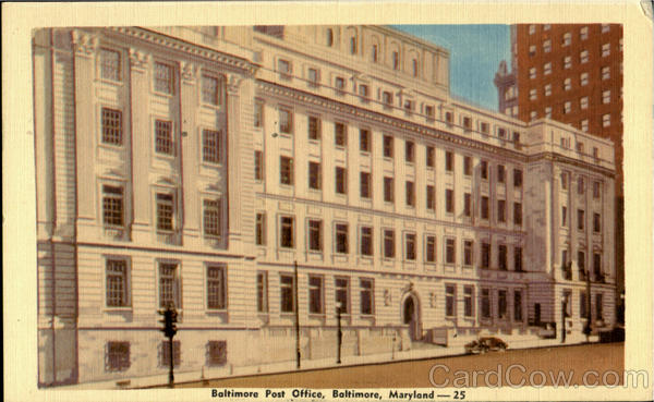 Baltimore Post Office Maryland