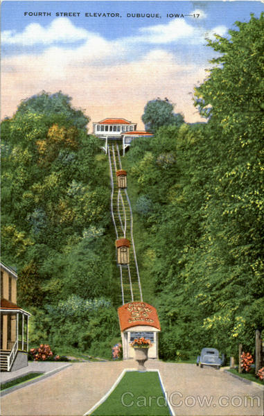 Fourth Street Elevator Dubuque Iowa