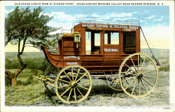 Old Stage Coach Sharon Springs New York