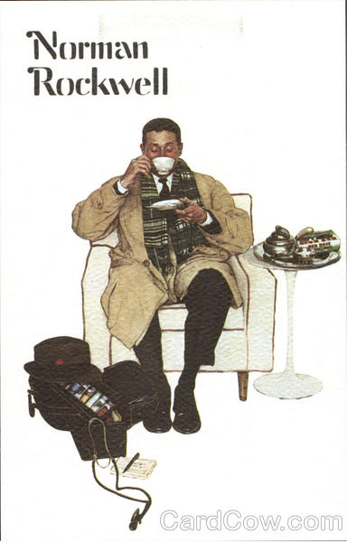Norman Rockwell Red Rose Tea Advertising