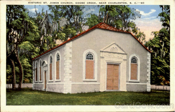 Historic St. James Church, Goose Creek Charleston South Carolina