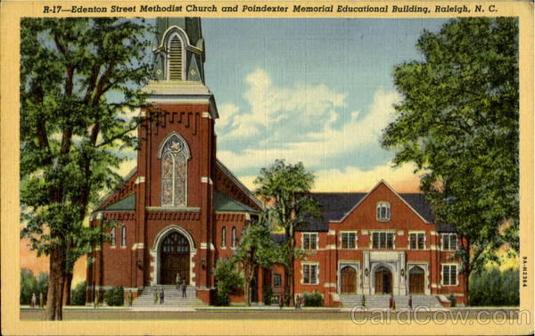 Edenton Street Methodist Church And Poindexter Memorial Educational Building Raleigh North Carolina