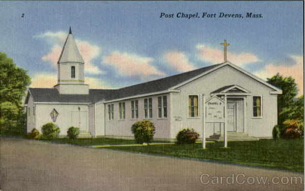 Post Chapel Fort Devens Massachusetts