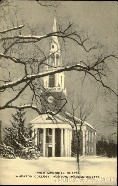 Cole Memorial Chapel, Wheaton College Norton Massachusetts