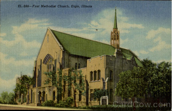 First Methodist Church Elgin Illinois