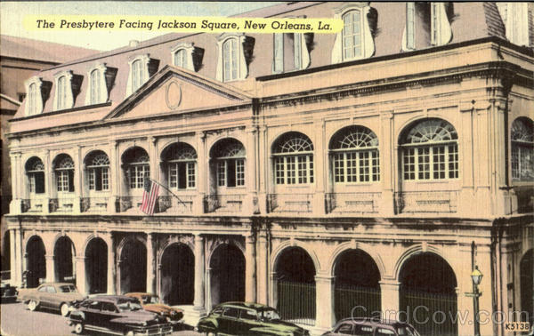 The Presbytere Facing Jackson Square New Orleans Louisiana