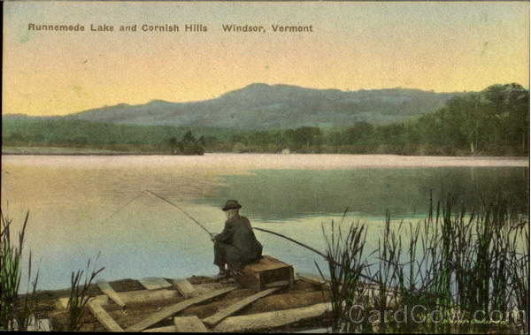 Runnemede Lake And Cornish Hills Windsor Vermont