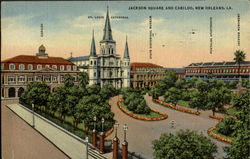 Jackson Square And Cabildo Postcard