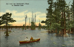 Out From Jim Hutchcraft's Place, Reelfoot Lake Postcard