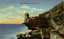 Garita Del Diablo Postcard