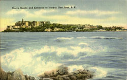 Morro Castle And Entrance To Harbor Postcard