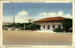 Beach Chalet, Golden Gate Park Postcard