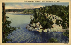 Lake Champlain Burlington, VT Postcard Postcard