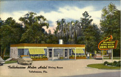 Tallahassee Motor Hotel, U. S. 27 Florida Postcard Postcard