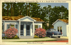 Green Acres Motor Court, U. S. 1 Postcard